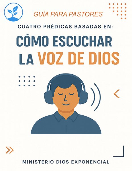 Descubre 4 prédicas para pastores sobre cómo escuchar la voz de Dios. Obtén bosquejos listos para enseñar a tu congregación a discernir Su guía en la Palabra y el silencio.