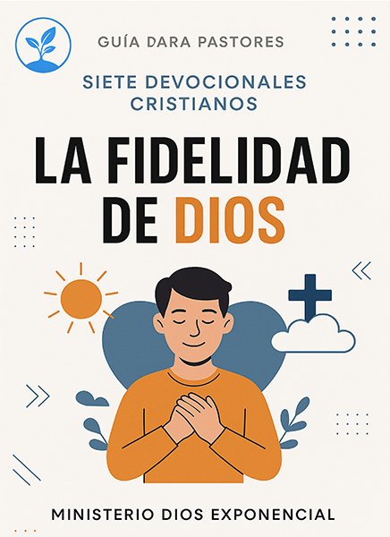 "La Fidelidad de Dios: 7 Devocionales para Pastores y Líderes Cristianos"<br />
Descubre la roca firme de la fidelidad de Dios en medio de la adversidad y la incertidumbre.