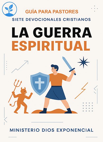 "Guerra Espiritual: 7 Devocionales para Pastores y Ministros"<br />
Aprende a reconocer la naturaleza de la batalla espiritual y cómo vencer con la armadura de Dios, según Efesios 6:10-18.