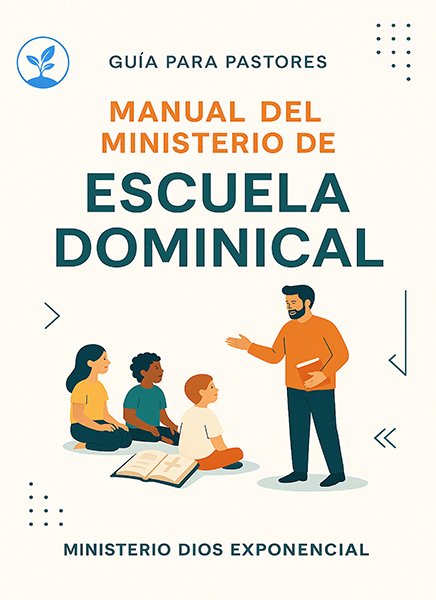 Descarga el Manual del Ministerio de Escuela Dominical , una guía para pastores de Ministerio Dios Exponencial. Aprende a formar discípulos en lugar de solo entretenerlos los domingos.